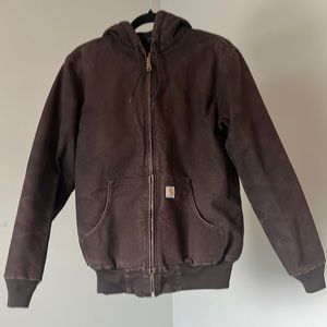 Loose fit insulated jacket